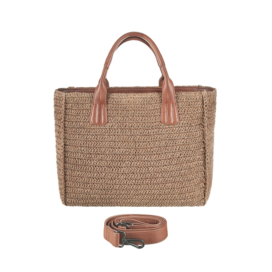 SEABREEZE SHOPPER RAFFIABAST COFFEE